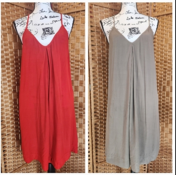 Dresses & Skirts - Michael Stars, Summer Casual, V-Neck, Cami Tank Dress Sets